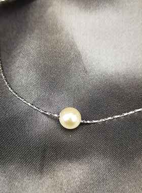 日韩百搭简约学生单颗路通吊坠