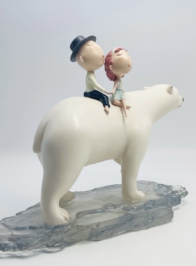 艺术家吴琼原创作品限量雕塑摆件