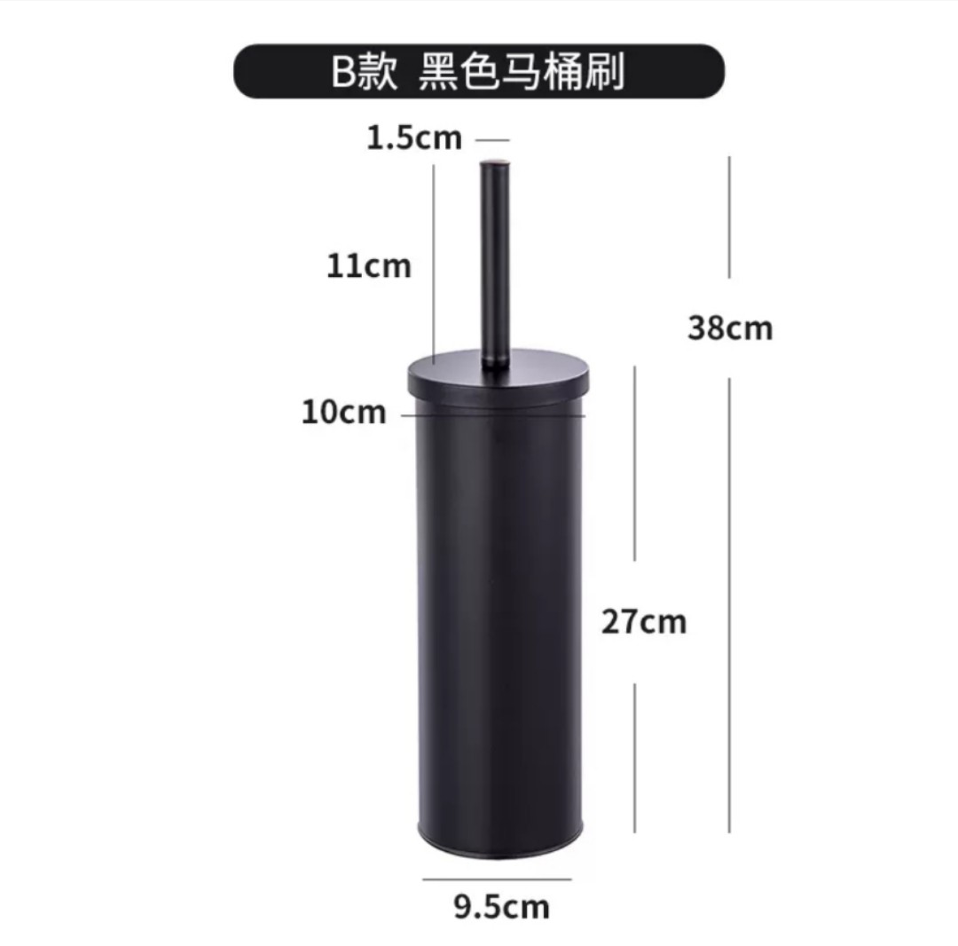 Stainless steel toilet brush household bathroom brush hot style toilet toilet brush floor type cleaning with base