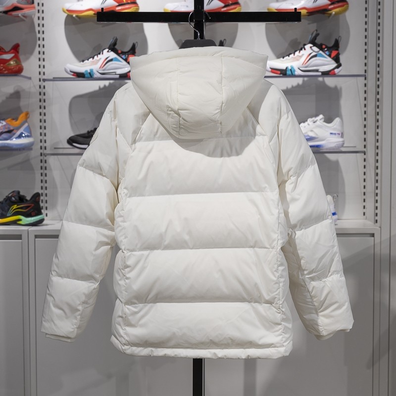 李宁短羽绒服2024新款健身系列女子防泼水80%鸭绒保暖外套AYMU108,淘宝优惠券,粉丝福利购,淘宝优惠卷