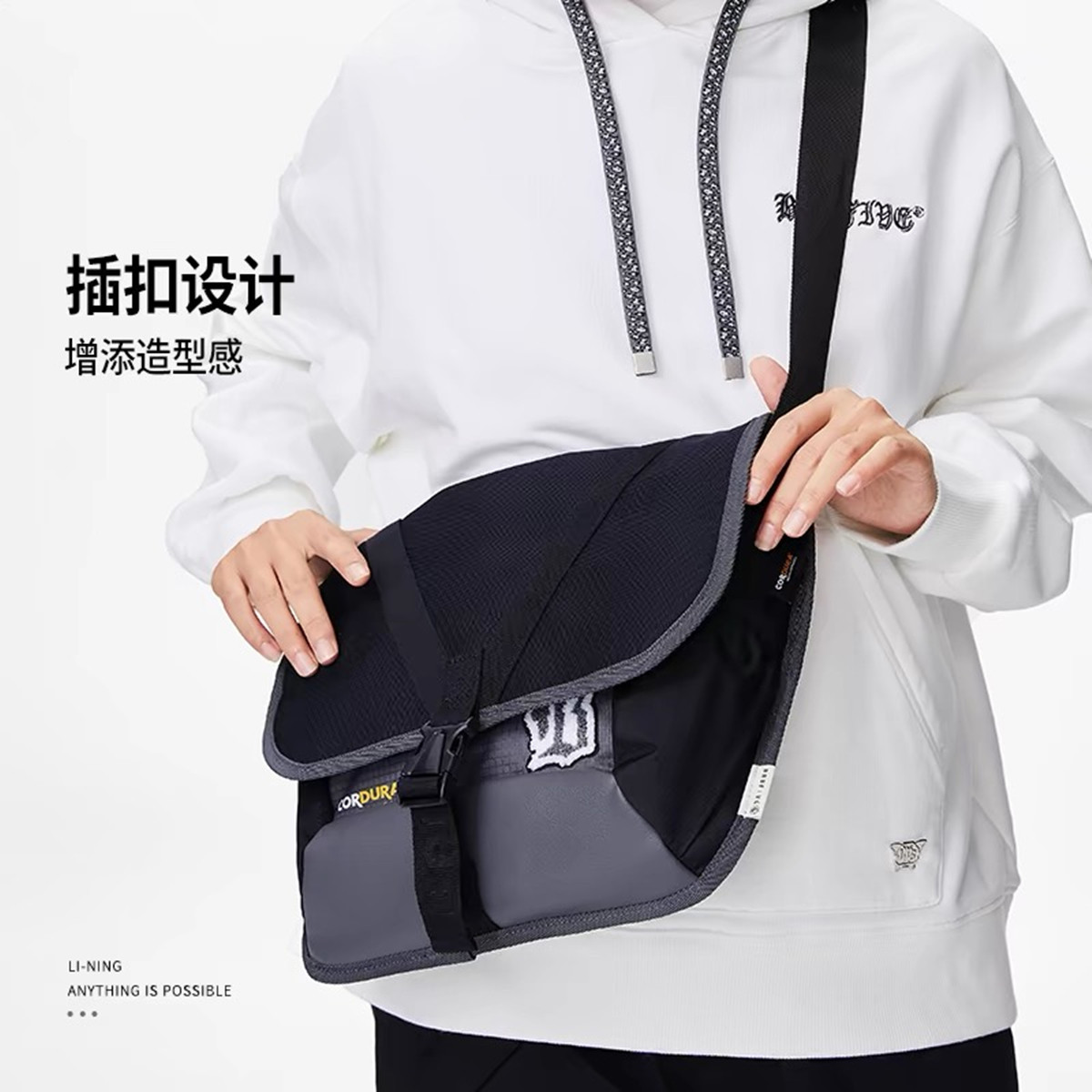 ABDS635 sports and leisure crossbody bag for men and women