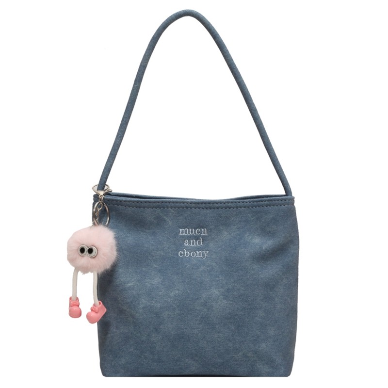 秋冬时尚休闲手提小包包女士2025新款简约百搭通勤单肩腋下水桶包,淘宝优惠券,粉丝福利购,淘宝优惠卷