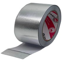 Thickened glass fiber aluminum foil adhesive tape resistant to high temperature cloth sun protection waterproof pipe sealed range hood water heater insulated bag pipe