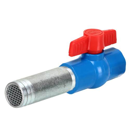 货车加水带滤网球阀汽车淋水配件6分内丝塑料球阀水箱加水管开关 - 图1