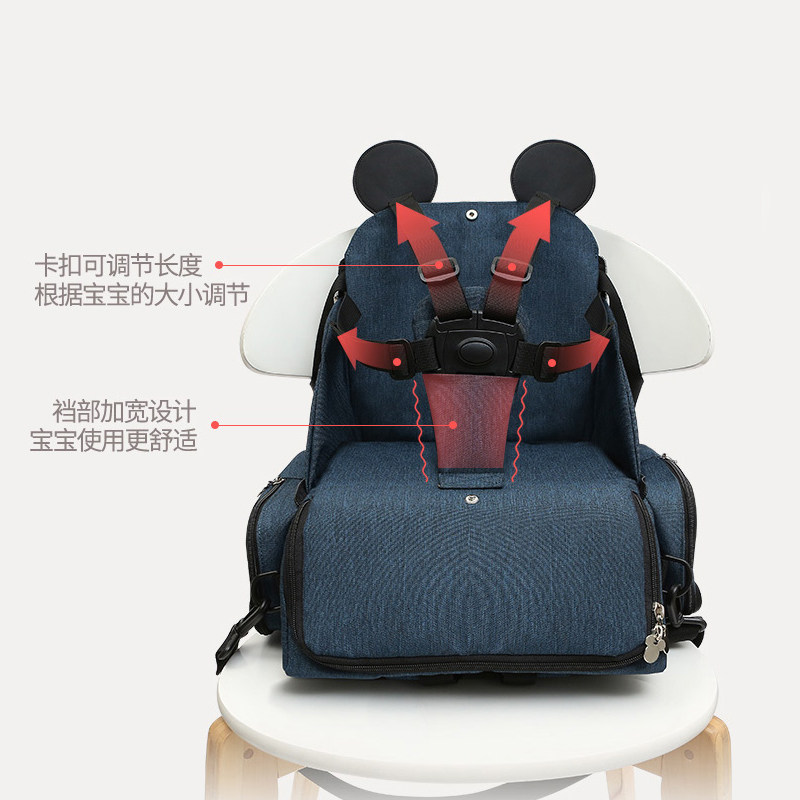 迪士尼2020新款双肩多功能妈咪包 启贝母婴妈咪包/袋