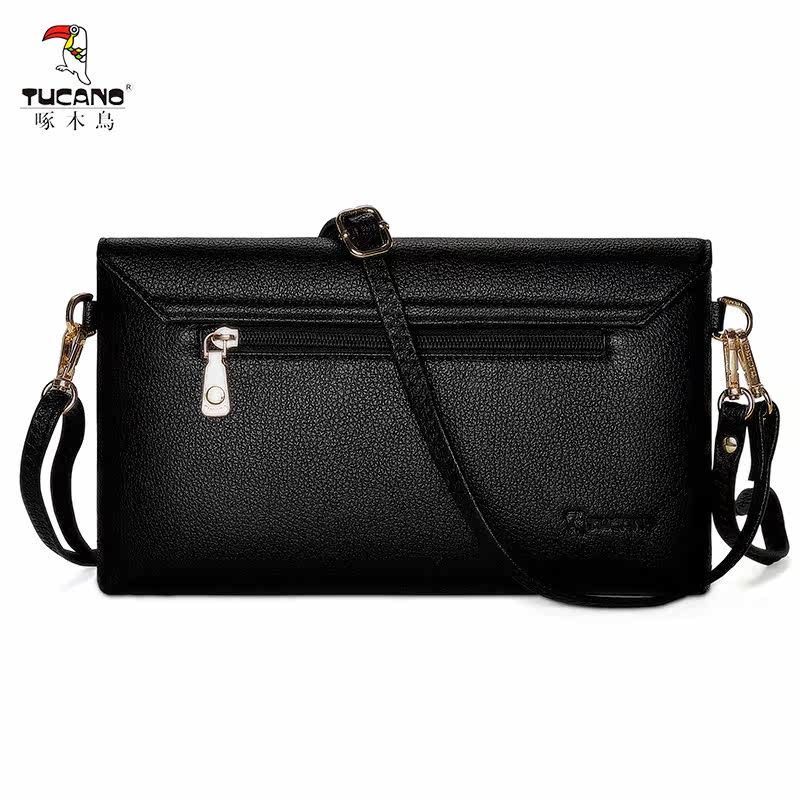 啄木鸟2020新款潮中年妈妈包斜挎包 啄木鸟七好女士包袋