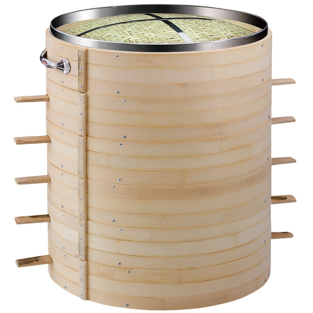 Bamboo steamer 43cm commercial breakfast shop bamboo steamer drawer