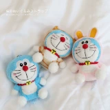 Ретро синяя плюшевая кукла, игрушка подходит для мужчин и женщин, брендовый брелок для школьников