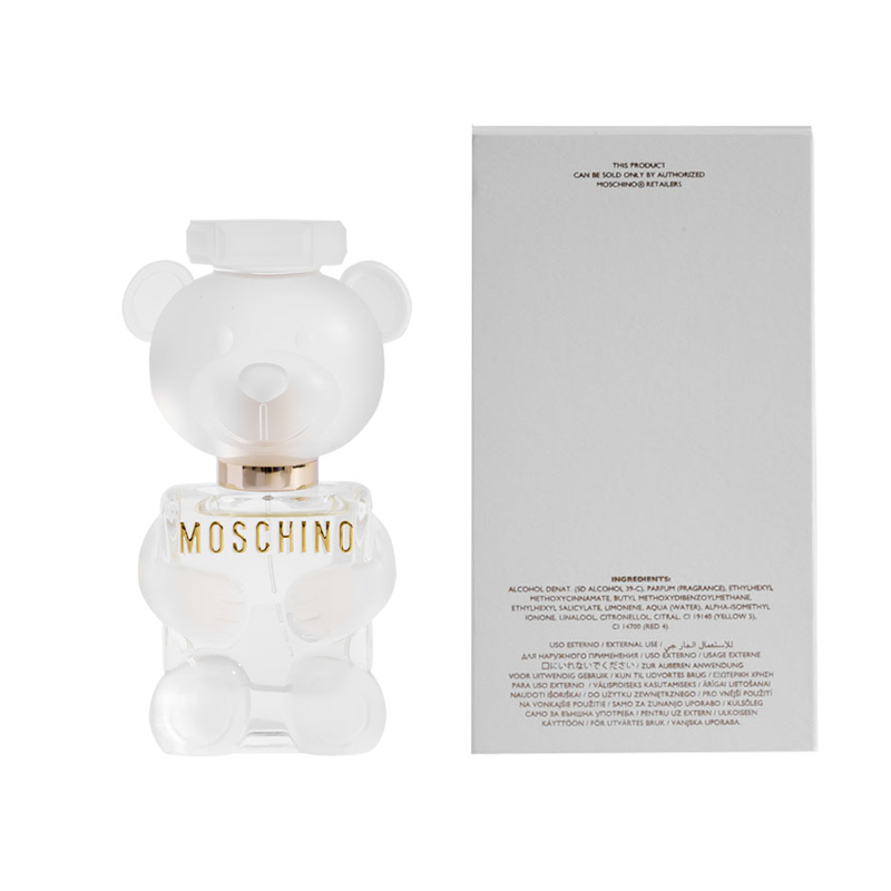 保税仓原装现货Moschino莫斯奇诺梦仙奴泰迪小熊香水EDP50/100ml - 图1