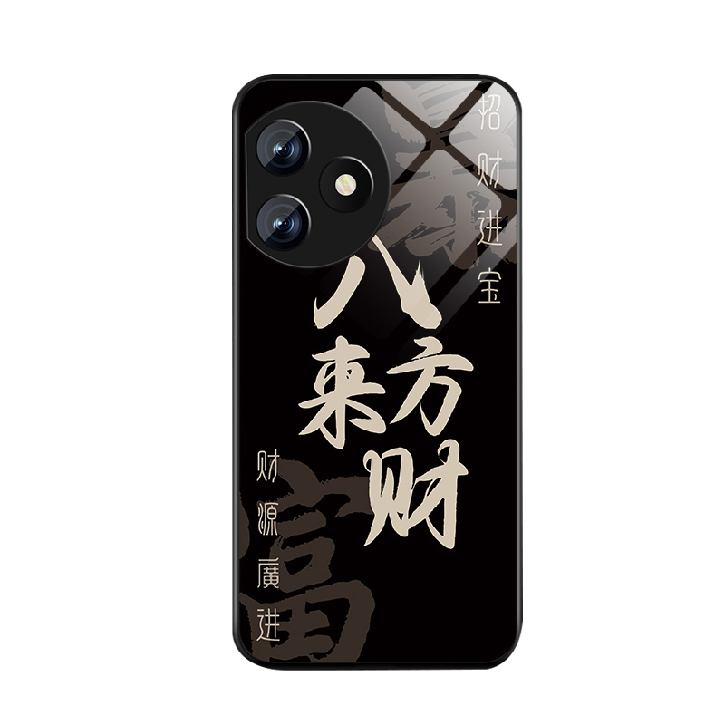 八方来财适用于华为荣耀x50i+手机壳男honorx40新款X30I钢化玻璃MAX全包x20se套X40GT高级防摔潮牌硅胶薄外壳 - 图3