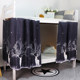 Dormitory rental house shading dormitory Student bed curtain bed curtains up and down men's and women's bed enclosure cloth curtain train brackets