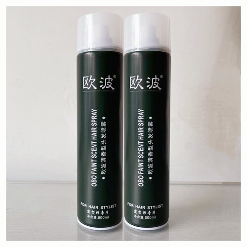 尚境欧波obo清香干胶 保湿定型喷雾自然蓬松持久造型发胶600ml - 图3