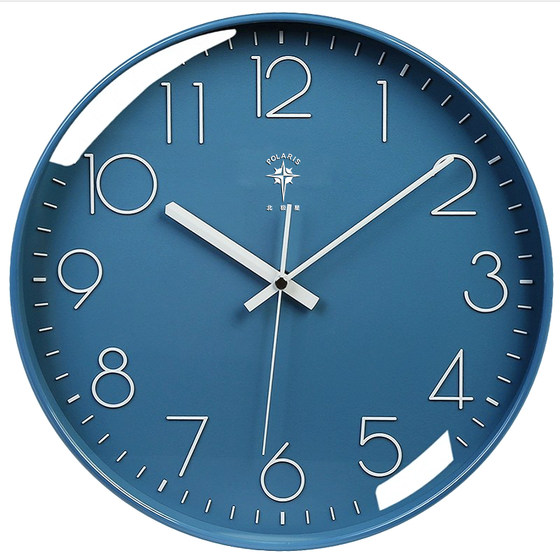 Polaris 2022 new living room wall clock silent clock