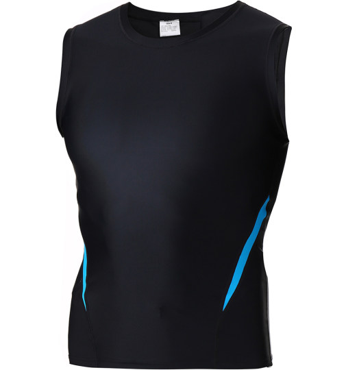 泳衣男生分体弹力背心平角泳裤短裤套装游泳温泉健身运动训练遮疤