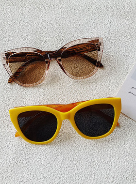 新款时尚小框太阳镜韩版潮流优雅