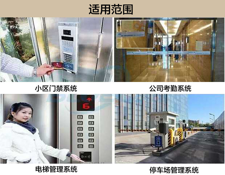 IC access card ID key lacks property authorization
