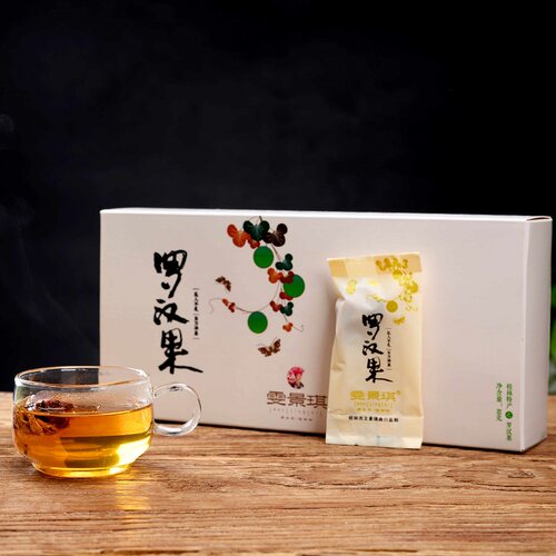 广西桂林特产雯景琪罗汉果果茶果芯果仁低温脱水小包装20小包包邮 - 图2