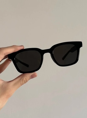 酷帅不可阻挡欧式简约MM006男士方形高级感黑色墨镜防晒太阳眼镜
