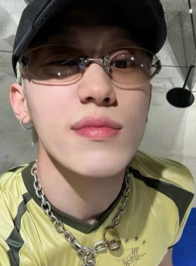 俏皮高冷金属椭圆猫眼星星无框墨镜造型感高级辣妹Y2K太阳眼镜酷