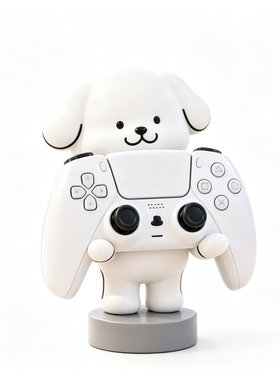 线条小狗手柄收纳支架PS4/PS5