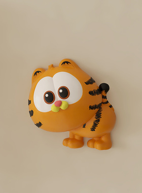 加菲猫盲盒周边创意家用冰箱侧面磁吸卡通3d立体个性多功能装饰品