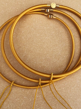 婴儿金锁挂绳手工编织宝宝儿童平安百福锁专用吊坠红绳小孩金项圈