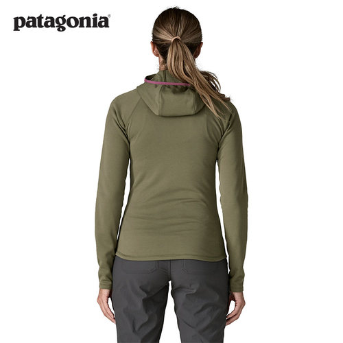女士抓绒连帽衫 R1 Ultralight 40040 patagonia巴塔哥尼亚 - 图0