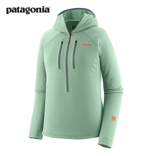 女士抓绒连帽衫 R1 Ultralight 40040 patagonia巴塔哥尼亚 - 图1