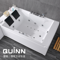 New product 1 7 m 1 85 m Double bathtub massage Surfing Independent Acrylic Couple Thermostatic Heating Luxury