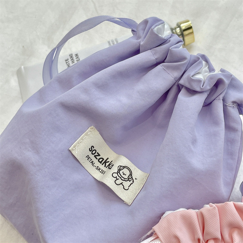 抽绳束口袋口红耳机小布袋化妆品内胆包随身便携收纳袋卫生巾包,淘宝优惠券,粉丝福利购,淘宝优惠卷