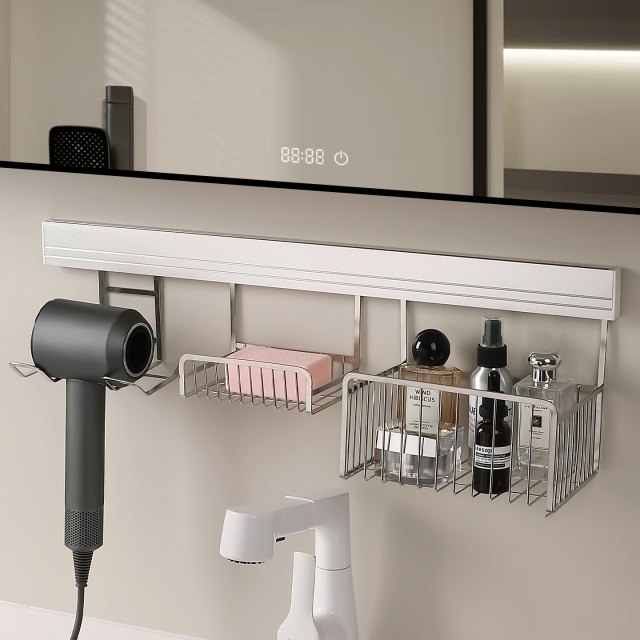 Washing table storage rack, hair hoop, hair accessories, cosmetics storage