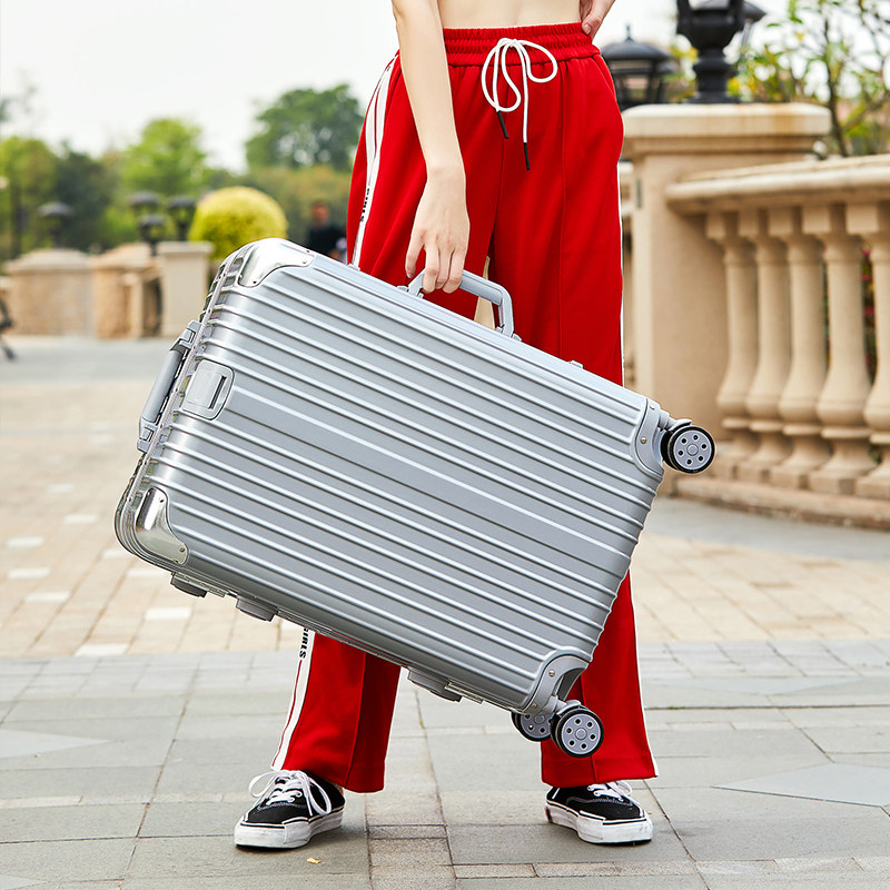 万向轮女32寸潮密码旅行韩版拉杆箱 狼小姐旅行箱