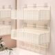 Hole-free bathroom wall-mounted moisture-proof storage rack