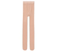 Magic Socks ຄວາມຍືດຫຍຸ່ນສູງ Anti-snatch Smooth Leg Artifact Jumpsuit