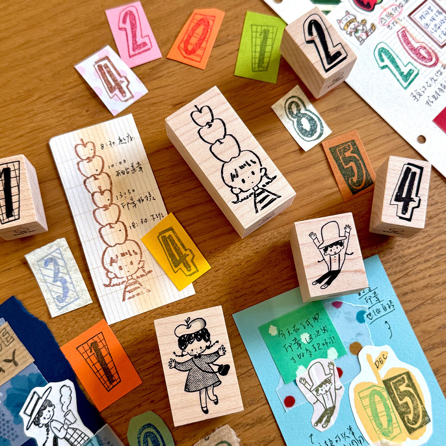 卓大王【阿卓木制印章】枫木复古潦草数字小熊苹果青蛙蟑螂猩猩,淘宝优惠券,粉丝福利购,淘宝优惠卷