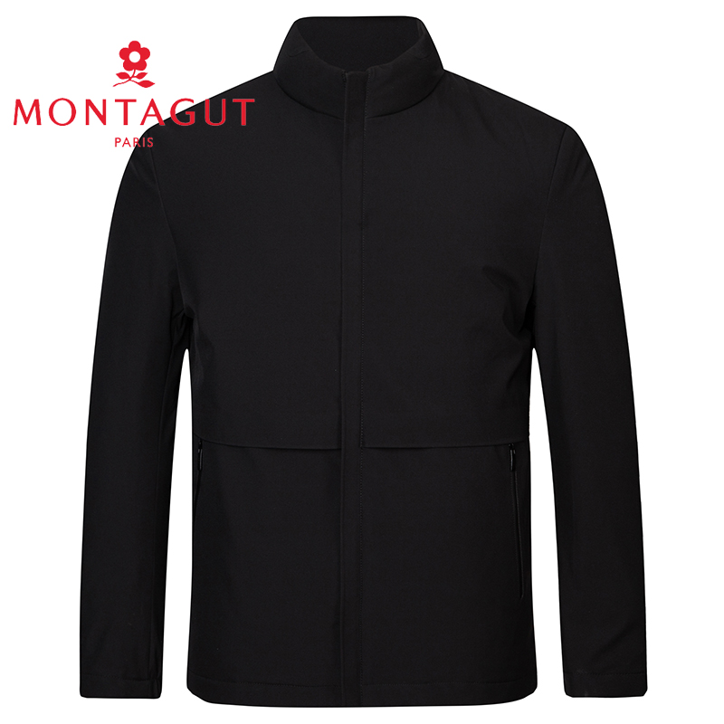 Montagut/梦特娇冬新羽绒服男士商务立领防寒羽绒服外套1120345