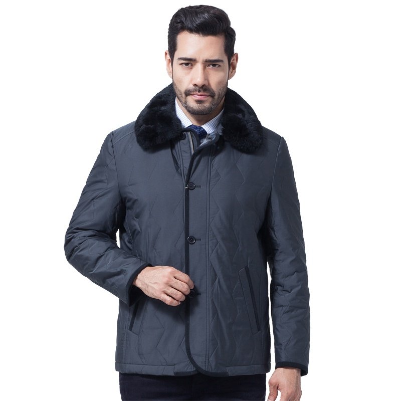 YMontagut/梦特娇秋冬款男士羽绒服商务休闲加厚可脱卸毛领羽绒服