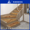 Glue-free self-adhesive non-slip wear-resistant light luxury stair step mat