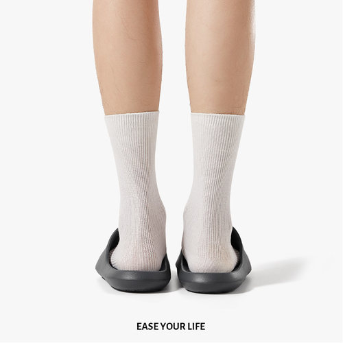 朴西香蕉船凉拖鞋男居家浴室洗澡防滑静音家用室内eva拖鞋女夏季 - 图2