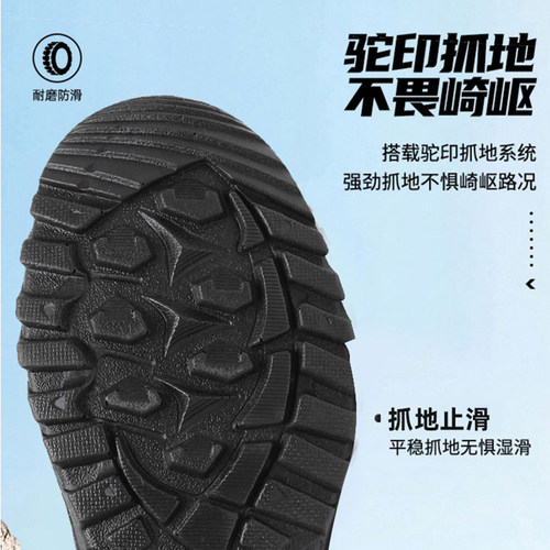 老北京布鞋男款单鞋春秋软底防滑大码中老年爸爸鞋百搭休闲户外鞋 - 图3