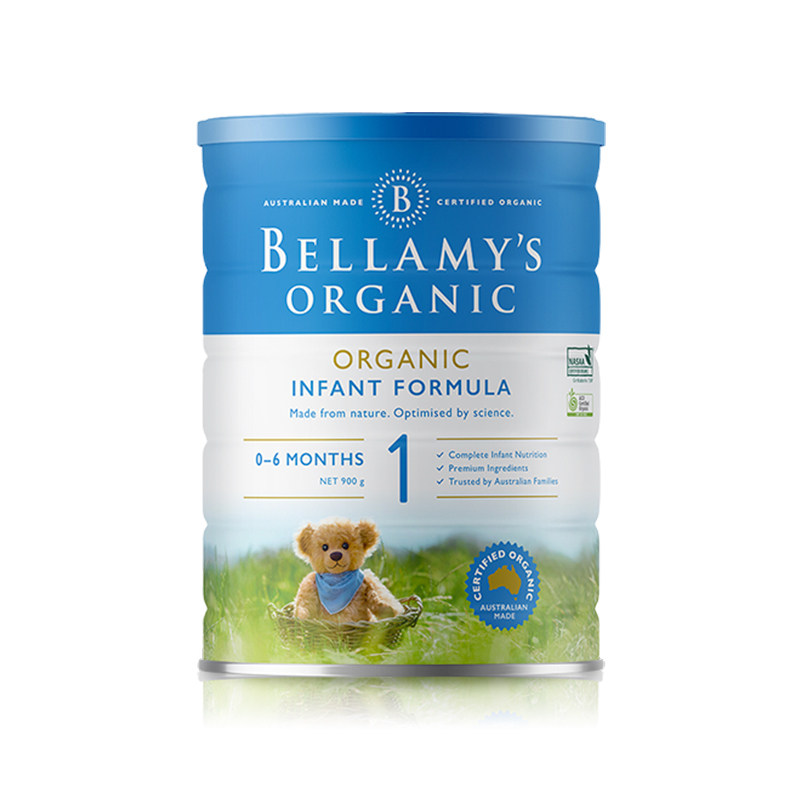 澳洲bellamys 1段有机一段*牛奶粉 贝拉米海外婴幼儿牛奶粉