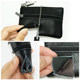 Coupon wallet top layer cowhide coin wallet simple leather