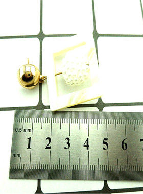 饰品质感时尚风夸张贝壳耳钉