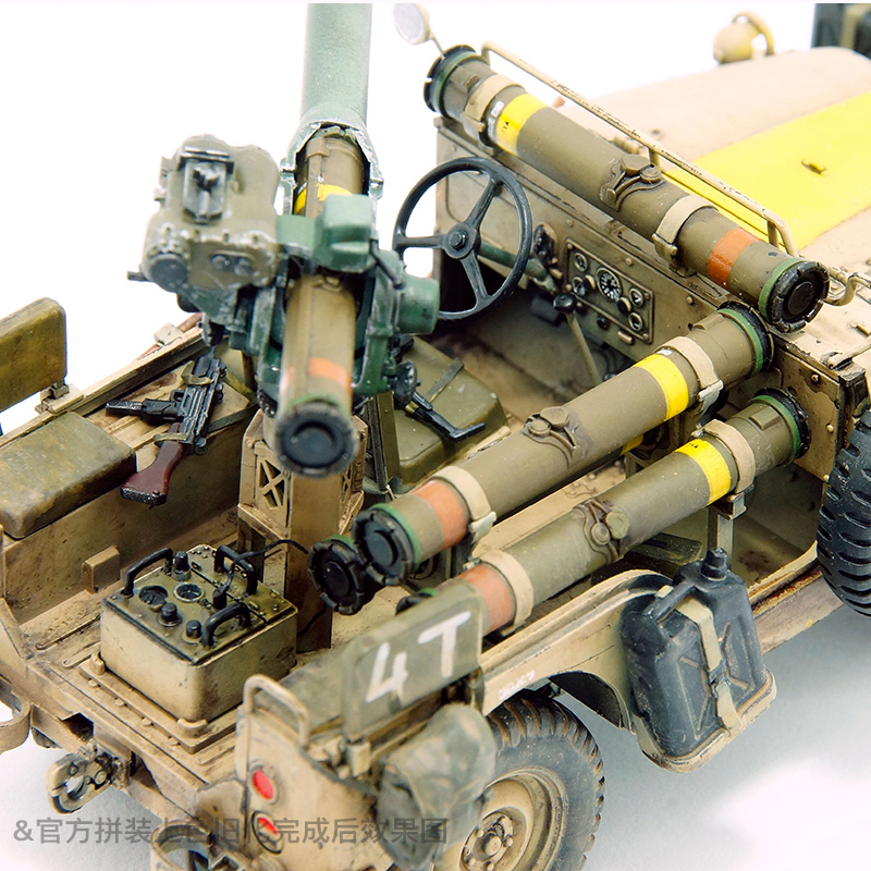 3G模型 AFV CLUB 35S97 以色列1/4吨4X4M38A1/CJ5托式导弹车1/35 - 图0