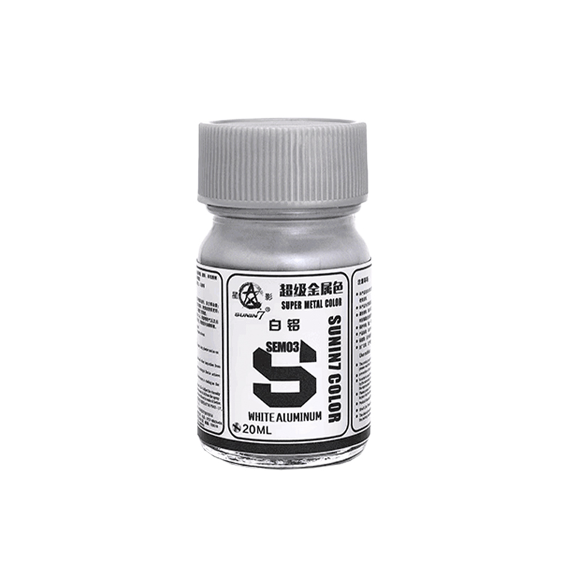 3G模型 星影油性漆 超级金属色 系列 20ml SEM01-SEM25 - 图3