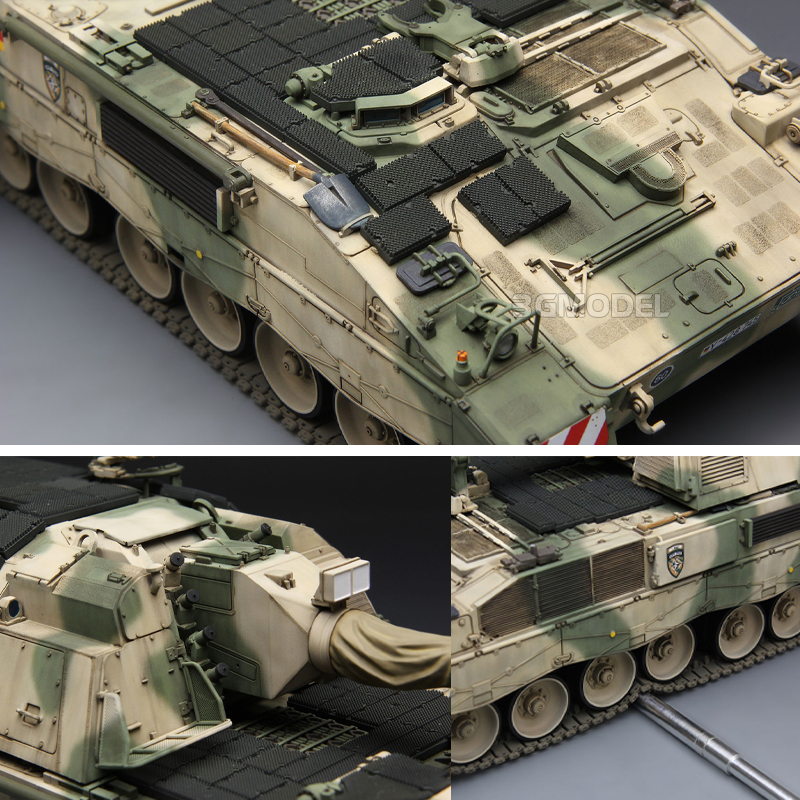 3G模型 MENG TS-019 德国PH2000自行榴弹炮附加装甲型 1/35 - 图1