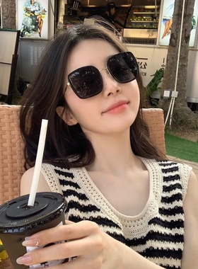 时尚墨镜白色太阳眼镜