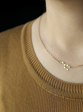 moorigin星座项链原创生日礼物