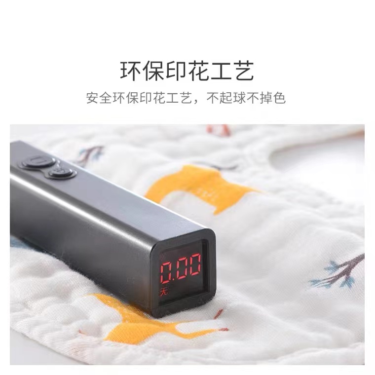 Baby bib pure cotton gauze saliva towel newborn male and female baby children waterproof anti-vomiting bib enlarged bib