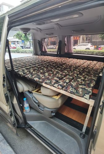 微步户外 面包车 mpv 商务车 用车载折叠床 帐篷内用床 野营床 - 图2